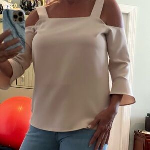 Cooper and Ella brand XS cold shoulder top. Worn once. Smoke free home.